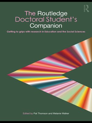cover image of The Routledge Doctoral Student's Companion